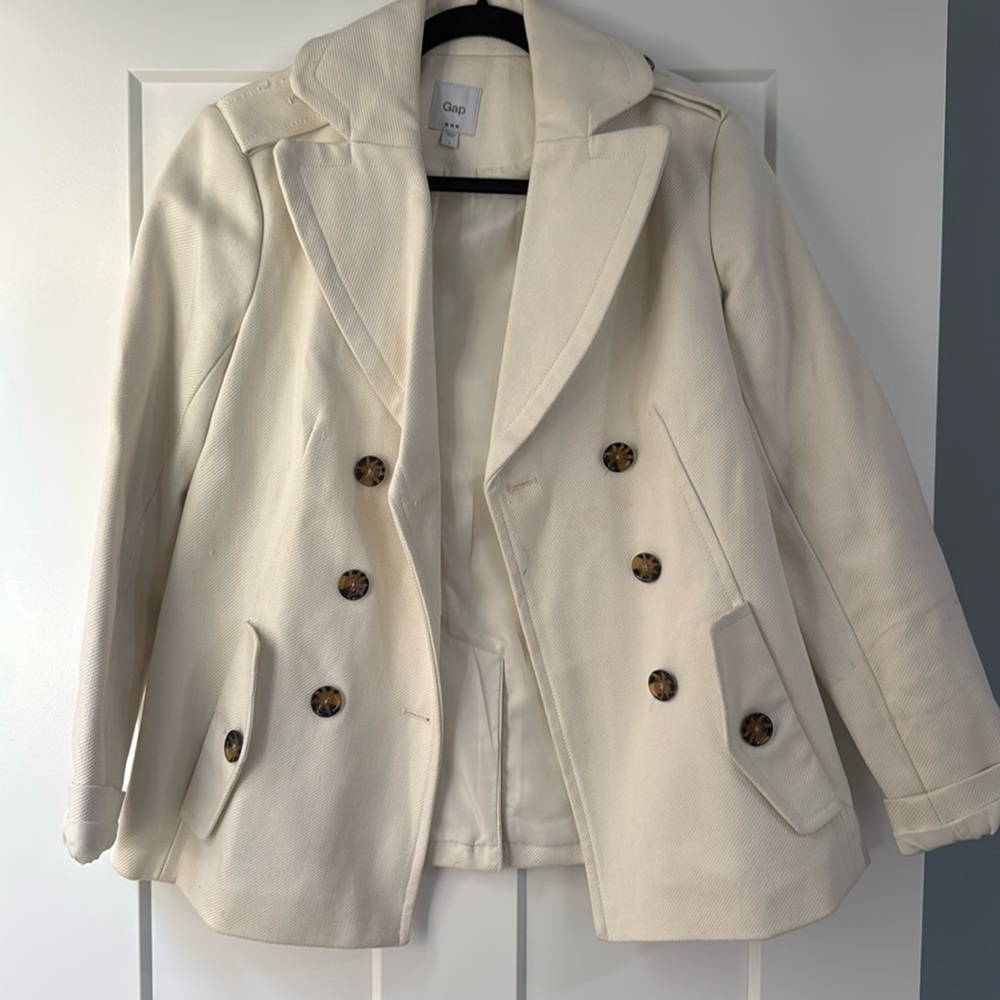 Gap woman’s peacoat- beige